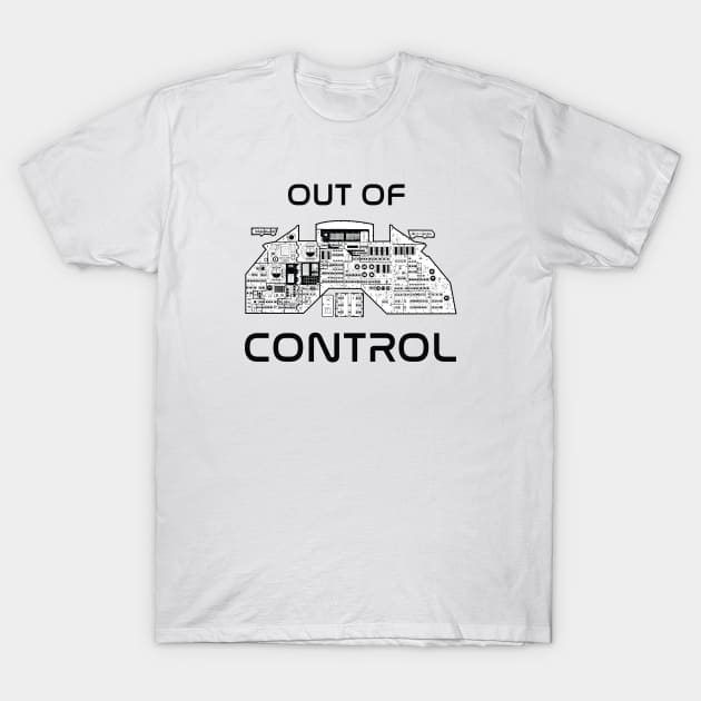 Out of Control T-Shirt by photon_illustration